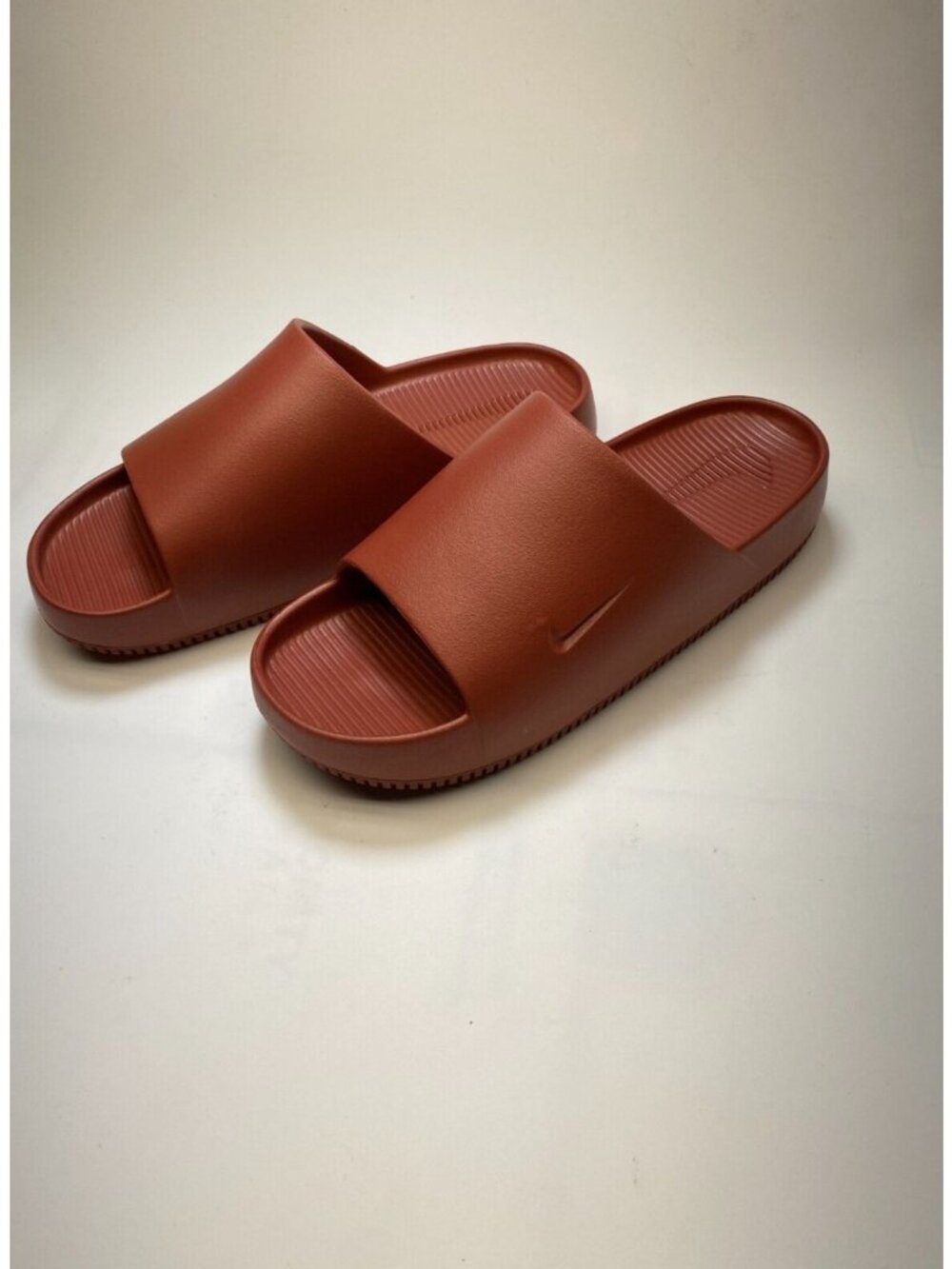 Nike Calm Womens Slide Rugged Orange Slides Sz 11